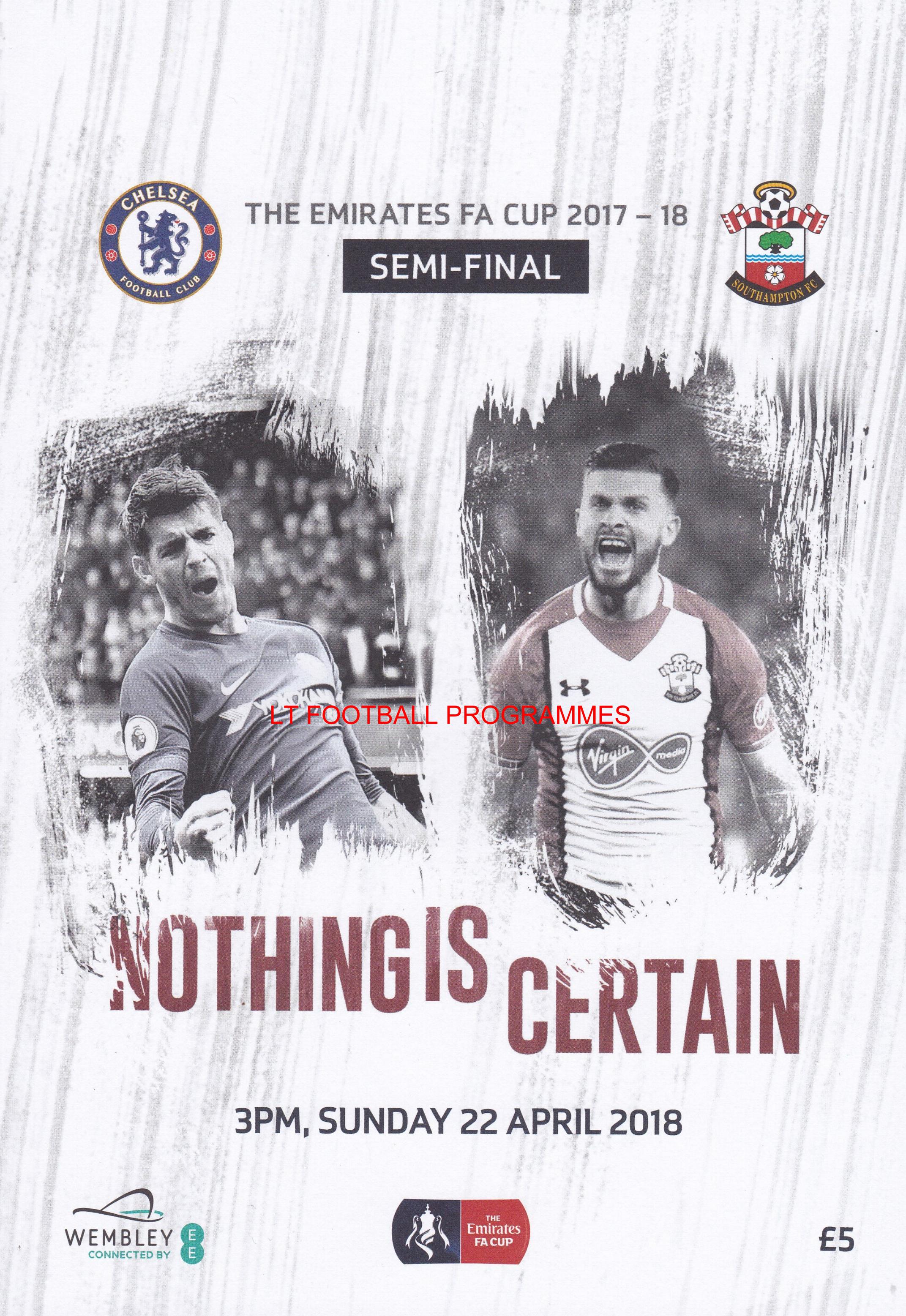 2018 FA CUP SEMI-FINAL - CHELSEA v SOUTHAMPTON
